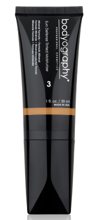 Picture of Bodyography Sun Defense Tinted Moisturiser Dark 3 30ml